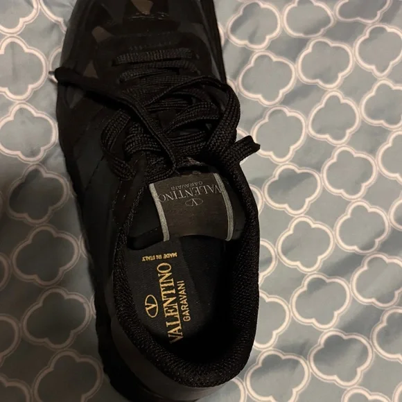 Valentino Garavani Navy Monogram Slides display picture 2